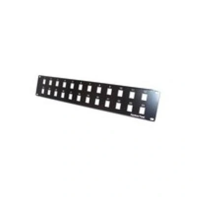 Image de Panneau pour montage embases RJ45 nu 24 ports