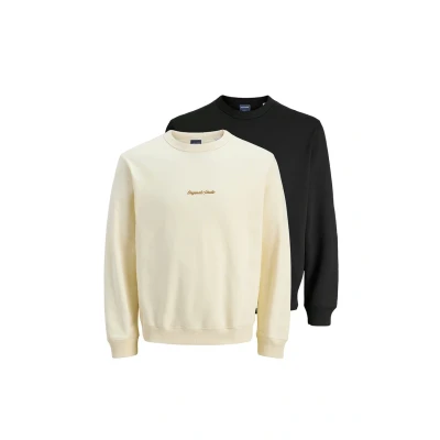 Afbeelding van Jack &amp; Jones Heren sweatshirt 2 pack Norrebro