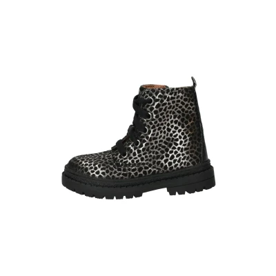 Afbeelding van IK KE Veterboots Meisjes Zwart Maat:27