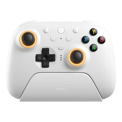 Afbeelding van 8Bitdo Ultimate 2 Wireless Controller for Windows &amp; Android, Gaming with TMR Joysticks, Switchable Hall Effect/Tactile Triggers, Motion Control, RGB Fire Ring, 8Speed Tech, Purple
