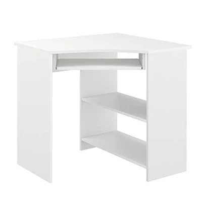 Afbeelding van Vicco Hoekbureau Odin, Wit, 83 x 76 cm