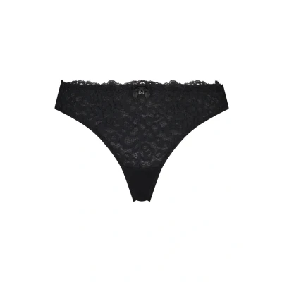 Afbeelding van Hunkemöller String Marine Zwart XL