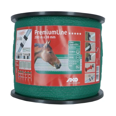 Afbeelding van Ako Lint Topline Plus 40mm x 200m Groen