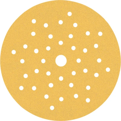 Image de BOSCH 2608901096 Feuille abrasive Expert C470 Best for Wood and Paint, diamètre 125 mm, grain 120, multiperforation (5 pcs)