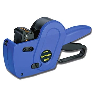 Afbeelding van ACIT Sato Kendo etiketteermachine + 3 rollen etiketten. Professionele handmatige voorspeler, ideaal voor winkels. Schrijft prijzen data en batches (10 tekens)