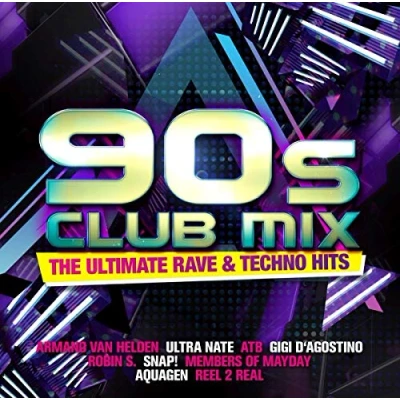 Afbeelding van Various Artists 90&#039;S Club Mix The Ultimative Rave &amp; Techno Hits (2 CD)