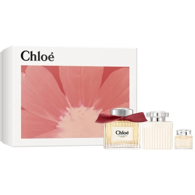 Afbeelding van Chloé Intense Giftset 100 ml eau de parfum spray + 5 tasspray bodylotion cadeauset voor dames