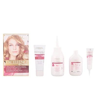 Afbeelding van Permanente Kleur Excellence L&#039;Oreal Make Up Lichtblond Nº 8