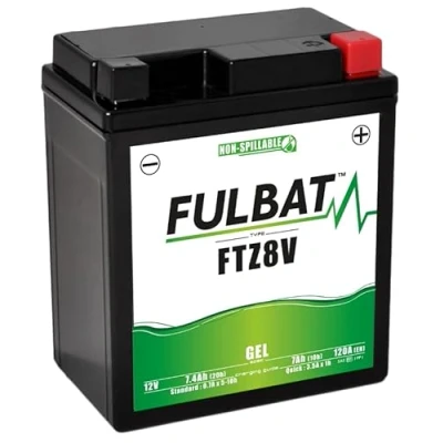 Afbeelding van FULBAT Batterij Moto GEL FTZ8V / YTZ8V 12V 7,4Ah 120A