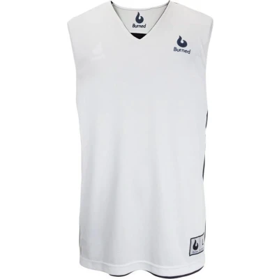 Afbeelding van Burned Dubbelzijdig Jersey Donkerblauw Wit Kledingmaat : XXS