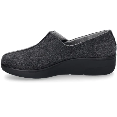 Afbeelding van Josef Seibel TARA Instappers, Dames, Maat: 40, Anthrazit Textiel