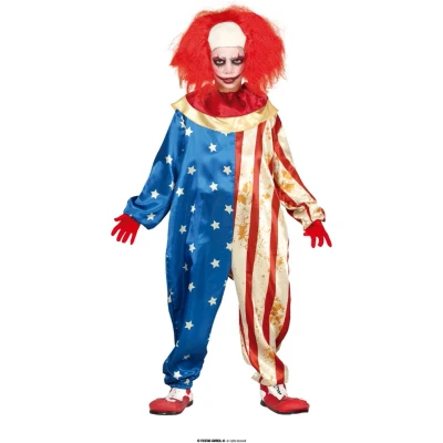 Afbeelding van Fiestas Guirca Patriot Clown jongens (7 9 jaar)