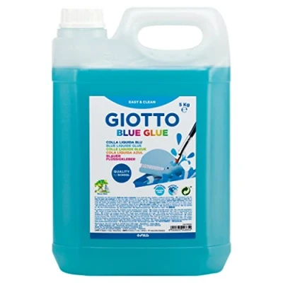 Afbeelding van Giotto Blauwe lijm 5 kg vloeibaar, kleur blauw, F546200