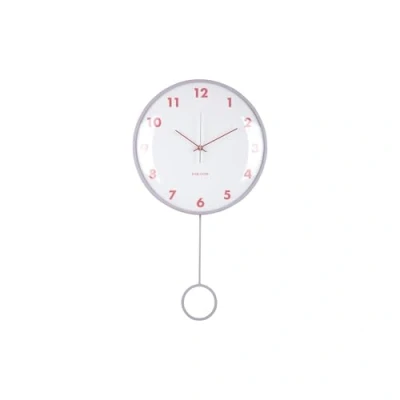 Afbeelding van Karlsson Wandklok Cheeky Dome Zachtpaars 7.1x35.5x61.5cm Scandinavisch