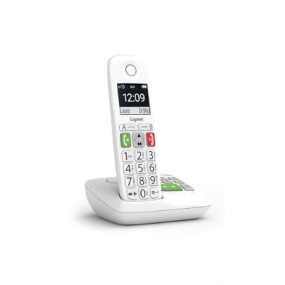 Image de Gigaset E290A Téléphone sans fil système de répondeur avec ID d&#039;appelant ECO DECT\GAP blanc