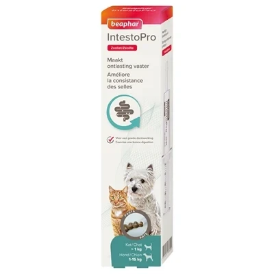 Afbeelding van Beaphar Intestopro Pasta Kat / Hond TOT 15 KG 20 ML