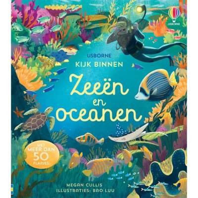 Afbeelding van Uitgeverij usborne kijk binnen zeeën en oceanen