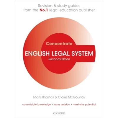 Afbeelding van English Legal System Concentrate