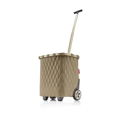 Afbeelding van REISENTHEL OE5047 CARRYCRUISER FRAME trolley, uniseks, volwassenen, RHOMBUS OLIJF, één maat, olijfgroen (Rhombus Olive), talla única, Groen Trolley
