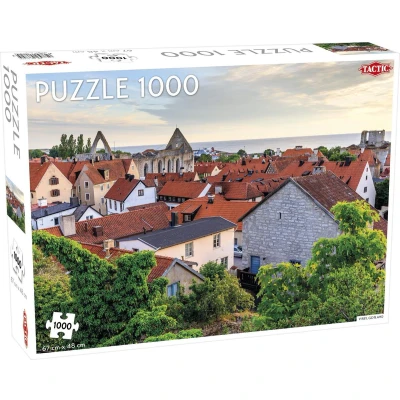 Afbeelding van Puzzel Around the World Northern Stars: Visby Gotland 1000 stukjes