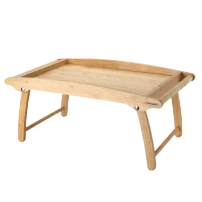 Afbeelding van Continenta Bed Dienblad Rubberwood 61x35 Cm