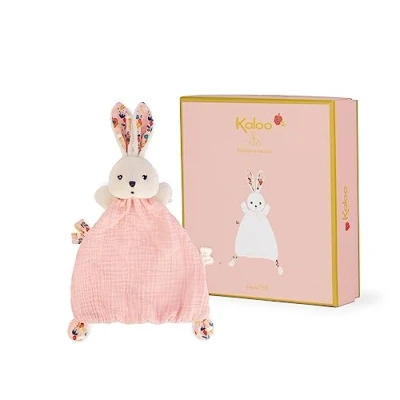 Afbeelding van Kaloo Knuffeldoekje Kdoux Doudou Konijn Klaproosje