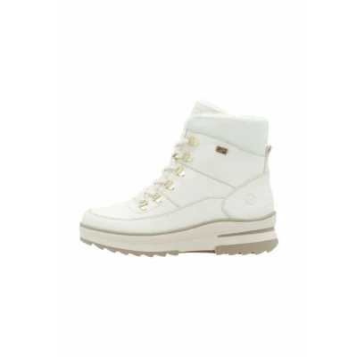 Afbeelding van Remonte Snowboots, Dames, Maat: 37, dirtywhite bianco Leer