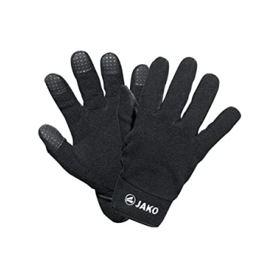 Afbeelding van Spelershandschoenen fleece Zwart / 7
