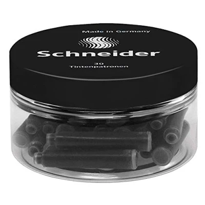 Afbeelding van 30 Inktpatronen Schneider zwart