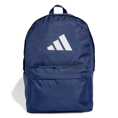 Image de adidas Mixte CLASSIC 3BARS BACKPACK, Dark Blue/White, One Size