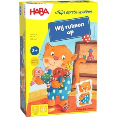 Afbeelding van Kinderspel Mijn eerste spellen Wij ruimen op Haba +2jr