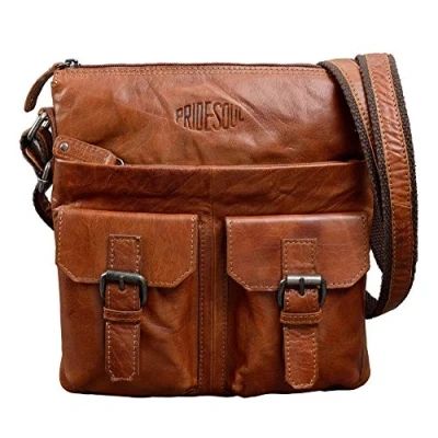 Afbeelding van Juscha Ju 47602 Schoudertas P&amp;S Lilly Little 28 X 25 3,5 Cm Cognac