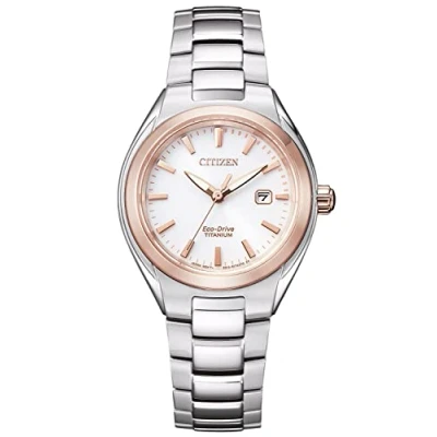 Afbeelding van Citizen EW2616 83A Horloge Titanium Zilverkleurig Ø 31 mm