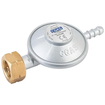Afbeelding van Blooboost Gasdrukregelaar Gasontspanner voor Propaan 37 mbar Gasregelaar BBQ, Heater en Kooktoestel
