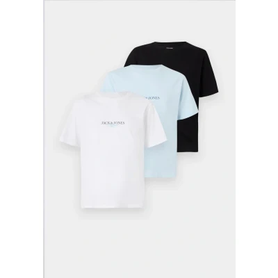 Afbeelding van JACK&amp;JONES JORBILLYBURG TEE SS CN 3PK MP FST Heren T shirts