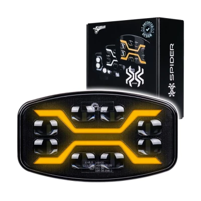Afbeelding van LED Koplamp met gevarenlicht 12V/24V