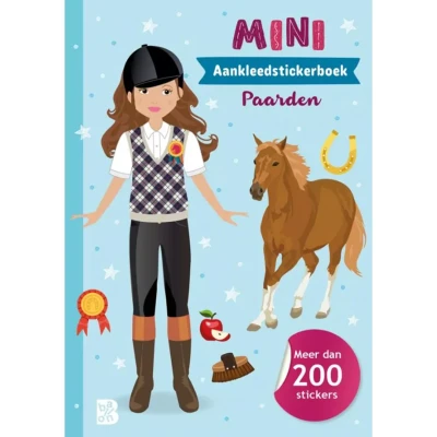 Afbeelding van Mijn aankleedstickerboek 1 Mini Fashionistas: Paarden