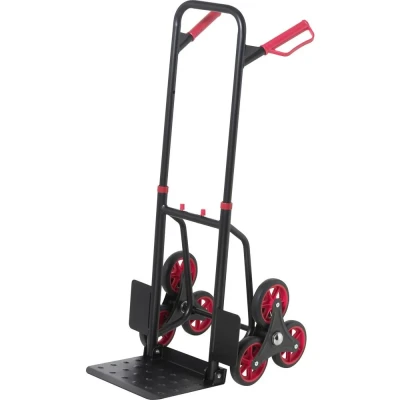 Afbeelding van TOOLCRAFT TO 9650166 Trapkar Inklapbaar, In hoogte verstelbaar Staal Laadvermogen (max.): 150 kg