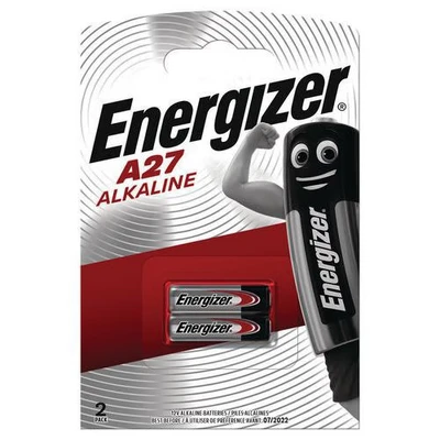Image de Pile alcaline miniature A27 Lot de 2 Energizer