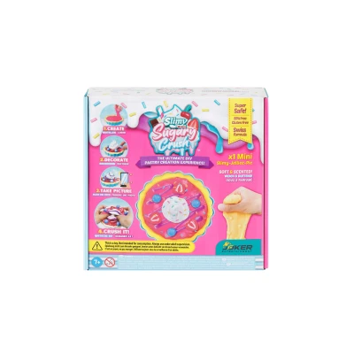 Afbeelding van Slimy Sugary Crush Mini Jelliee Pie, slijm en boetseerklei Creatieve set voor kinderen Bakspel om zelf te mengen, vorm geven versieren