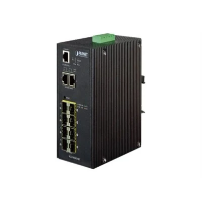 Image de PLANET IGS 10080MFT commutateur 8 ports Géré Montage sur rail DIN
