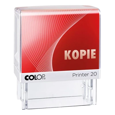 Image de Colop textstempel printer 20 kopie, mit textplatte c lgt kopie