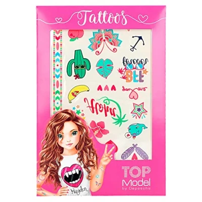 Afbeelding van Depesche TOPModel metallic tattoos