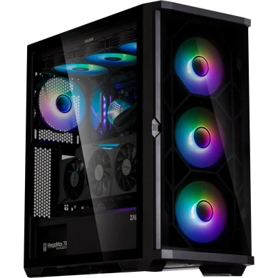 Afbeelding van Zalman Z10 DUO computerbehuizing Midi Tower Zwart
