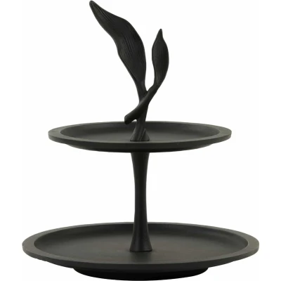 Afbeelding van Light &amp; Living Etagere FOGLIA 30x30x36 Zwart