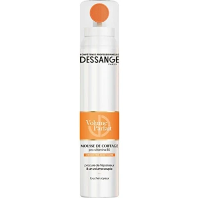 Afbeelding van DESSANGE Stylingschuim met perfect volume Formule verrijkt Pro Vitamine B5 Zorgt voor dikte en zacht Zijdezacht gevoel Fijn haar zonder 200 ml