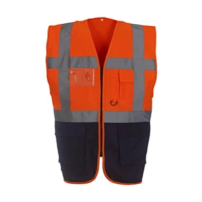 Afbeelding van Yoko Yk002/Hvw801 multifunctioneel vest voor heren met hoge zichtbaarheid
