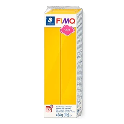 Image de FIMO SOFT Pâte à modeler, cuire, jaune soleil
