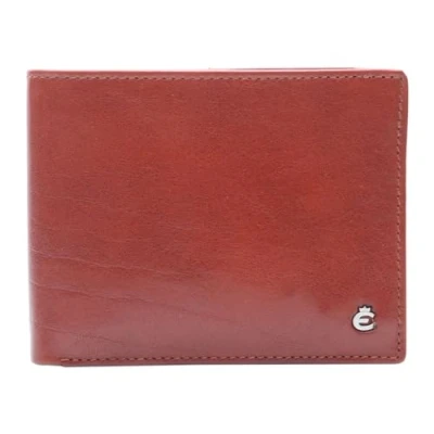 Afbeelding van Esquire Leren Kaarthoes Toscana Leather Wallet Brown Bruine