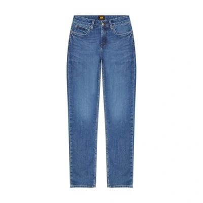 Afbeelding van Lee Marion Straight leg jeans, Dames, Maat: 32x33, Hyper mid